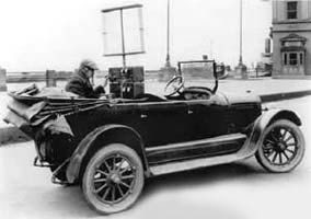 Первый радиофицированный автомобиль